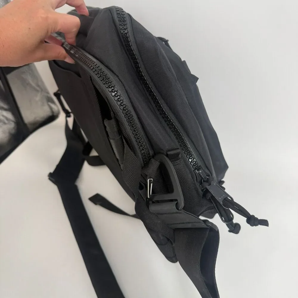 Topo Designs Global Briefcase Backpack Bag Black Commuter Pockets Office Laptop
